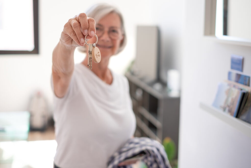 Key cards for senior living at Vista Prairie at Garnette Gardens, Alzheimer's and memory care services.